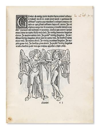 INCUNABULA  HYGINUS, CAIUS JULIUS. Poeticon Astronomicon.  1482